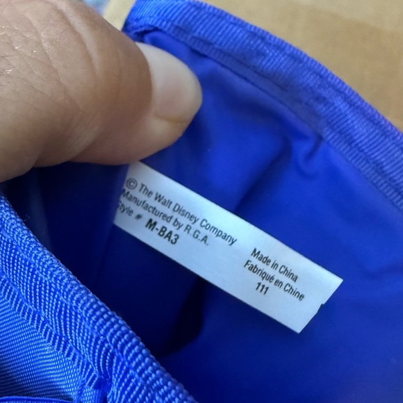 Disney Vintage 80s Minnie Mouse Nylon Velcro Wallet - Picture 4 of 4